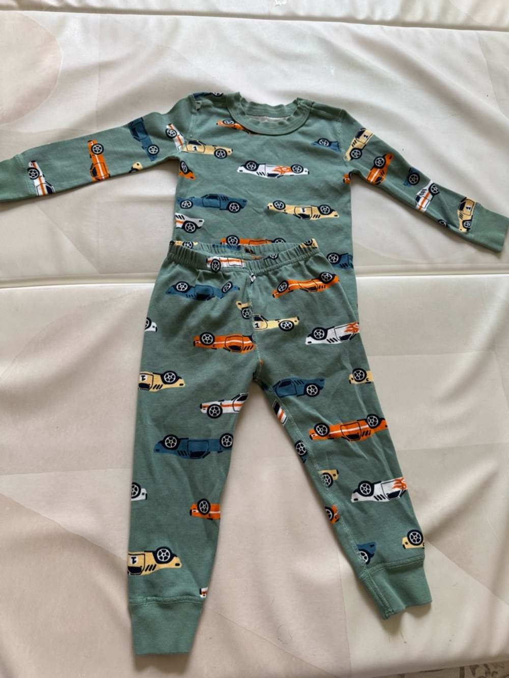 NEW Toddler Green and Blue Soccer Print Pajama Pants